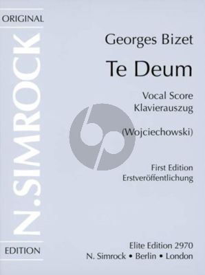 Te Deum Soli-Choir and Orchestra Vocal Score (Latin)