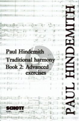 Hindemith Traditional Harmony Vol.2 (Exercises for Advanced Students)