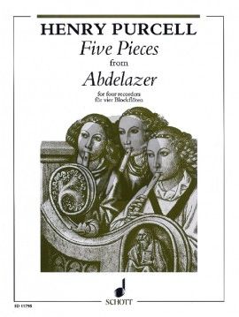 5 Pieces from the incidental music to "Abdelazar" 4 Recorders (SATB)