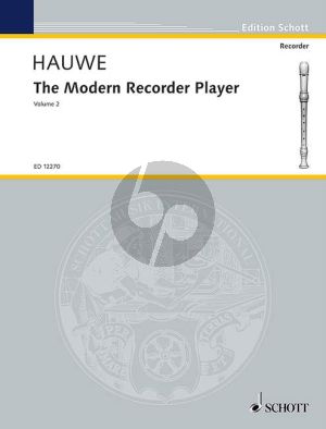 Hauwe Modern Recorder Player Vol.2 Treble Recorder (engl.)