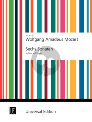 Mozart 6 Sonatas Vol.1 Flute-Piano (Frans Vester)