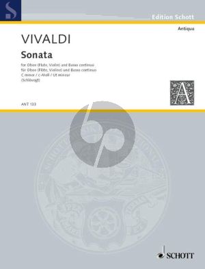 Vivaldi Sonate c-moll RV 53 Oboe und Bc (Helmut Schlovogt) (Grade 3)