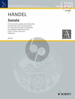 Sonate C-dur Viola [Viola da Gamba/Vc.]- Konzertierendes Cembalo