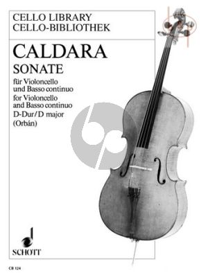 Sonata D-major Violoncello-Bc