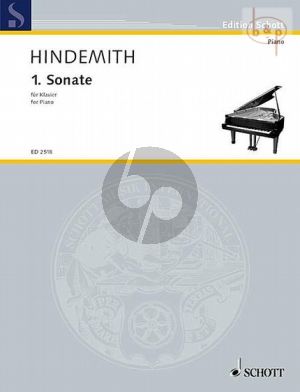 Hindemith Sonate No.1 A-major Piano solo (1936)