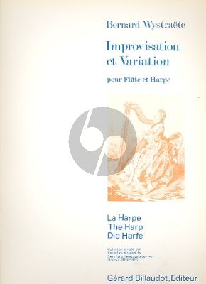 Wystraete Improvisation et Variations Flute et Harpe (Moyen)