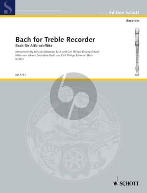 Bach for Treble Recorder