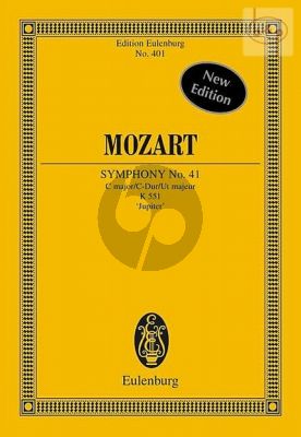 Symphony No.41 KV 551 C-major (Jupiter) (Study Score)