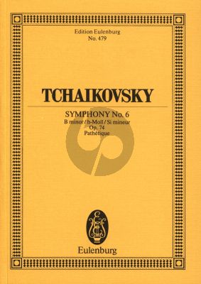 Tchaikovsky Symphony No.6 B-minor "Pathetique" (CW 27) Orchestra Study Score (edited by Thomas Kohlhase)