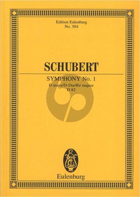 Schubert Symphonie No.1 D-dur D.82 Studienpartitur (Hermann Grabner)