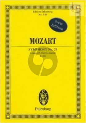 Symphony A-major KV 201 (Study Score)