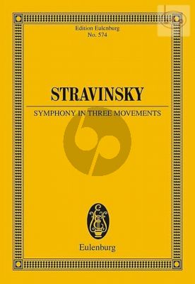 Symphony in three Movements (Study Score)
