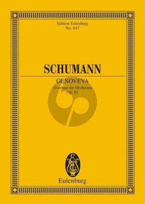 Schumann Genoveva Op.81 Ouverture Studienpart.