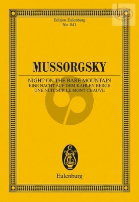 Night on the Bare Mountain (orchestration by Rimsky-Korsakov) (Study Score)
