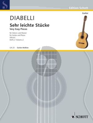 Sehr Leichte Stucke Vol.2 Gitarre und Klavier