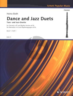 Both Tanz und Jazz Duette Vol.1 for 2 Clarinets with Rhythm Section