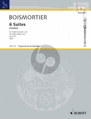 6 Suiten Op.35 for Treble Recorder solo