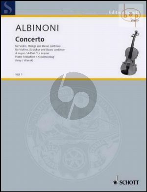 Concerto A-major (Violin-Strings-Bc) (piano red.)