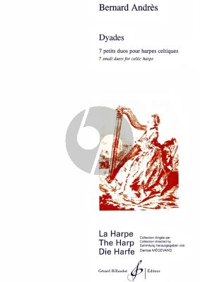 Andres Dyades pour 2 Harpes (7 Petits Duos) (element.-interm.)