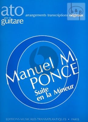 Suite en la mineur pour Guitare