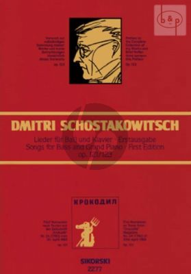 Lieder nach Texten aus der Zitschift "Krokodil"" Op.121 & Op.123