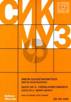 Suite Op.6 Frohlicher Marsch 2 Pianos (2 Copies needed for performance)