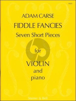 Carse Fiddle Fancies Violin and Piano (7 Short Pieces in 1st.Pos.)