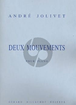 Jolivet 2 Mouvements pour Piano