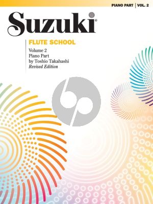 Suzuki Flute School Vol.2 (Piano Part) (Revised Edition edited by Toshio Takahashi)