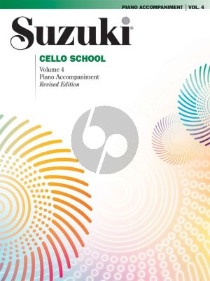 Suzuki Cello School Vol. 4 Piano Accompaniments