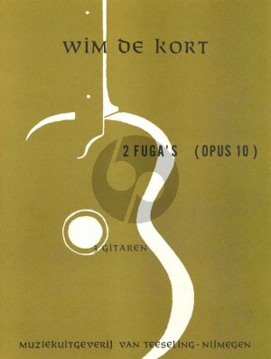 Kort 2 Fuga's Op. 10 voor 3 Gitaren