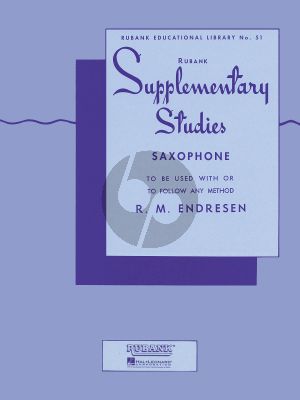 Endresen Supplementary Studies for Saxophone