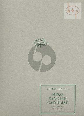 Missa Sanctae Caecilia (Soli[SATB]-Choir-Orch.)