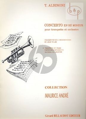 Concerto d-minor Trumpet and Piano