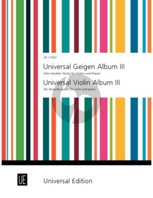 Universal Geigenalbum Vol. 3 (arr. Peter Kolman)