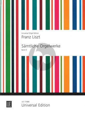Liszt Samtliche Orgelwerke Vol.4 (Martin Haselböck)