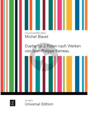 Blavet Duette nach Werken von Rameau 2 Flöten (Marianne Betz)