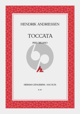 Andriessen Toccata Orgel