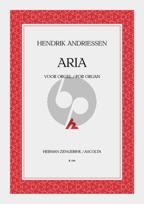 Andriessen Aria voor Orgel (1944)