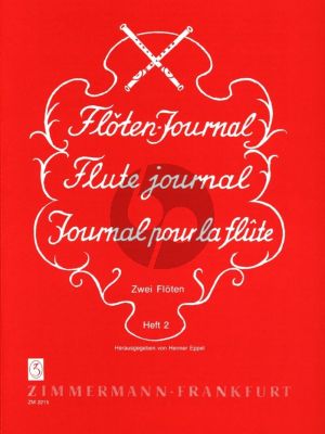 Album Flute Journal Vol.2for 2 Flutes (compiled by Henner Eppel)