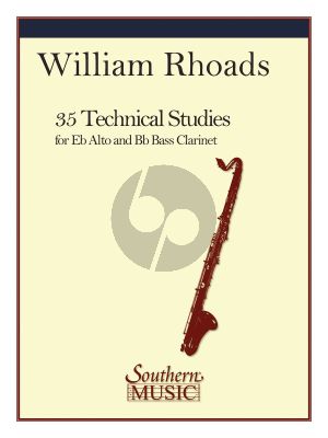 Rhoads 35 Technical Studies for Alto & Bass Clarinet