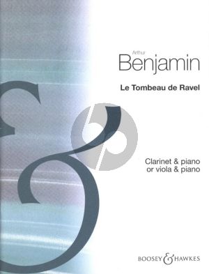 Benjamin Tombeau de Ravel - Valse-Caprices for Clarinet in Bb [or Viola] and Piano