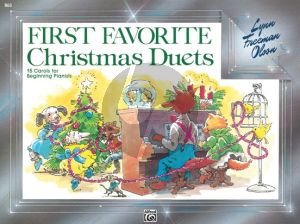 Freeman Olson First Favorite Christmas Duets (15 Carols for Beginning Pianists)
