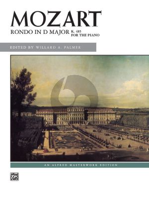 Mozart Rondo D-major KV 485 Piano (edited by Willard A. Palmer)