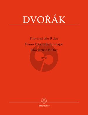 Dvorak Trio B-flat major Op.21 Violin-Violoncello-Piano