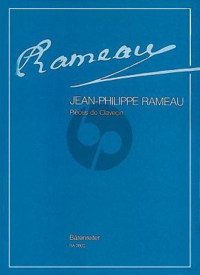 Rameau Pieces de Clavecin Complete Edition. With the composer's original appended texts unabridged, directions for playing and ornamentation tables (Edited by Erwin R. Jacobi) (Barenreiter)