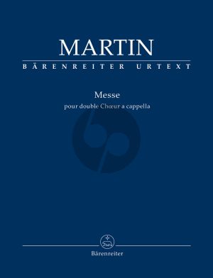 Martin Messe (1942) for SATB-SATB Choir - Choral Score (Latin)