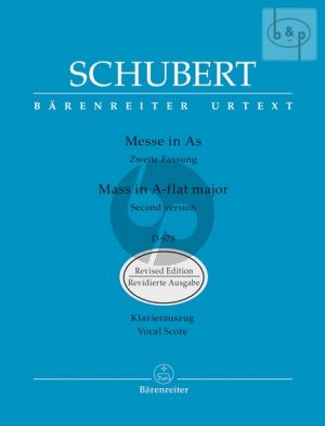 Messe As-dur D.678 (Vocal Score)