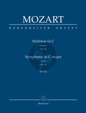 Mozart Symphony No. 36 C major K. 425 'Linz Symphony' Taschenpartitur