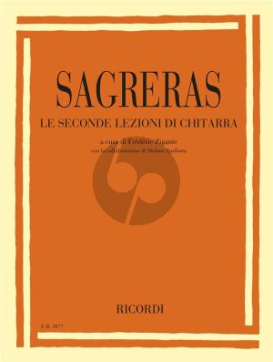 Sagreras Le Secunde Lezioni di Chitarra (edited by Frédéric Zigante)